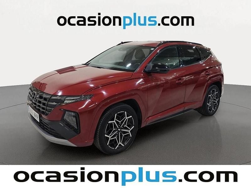 Rojo Usado 2023 Hyundai Tucson N Line SUV | 20.682 € (Precio justo) - Imagen 1/1
