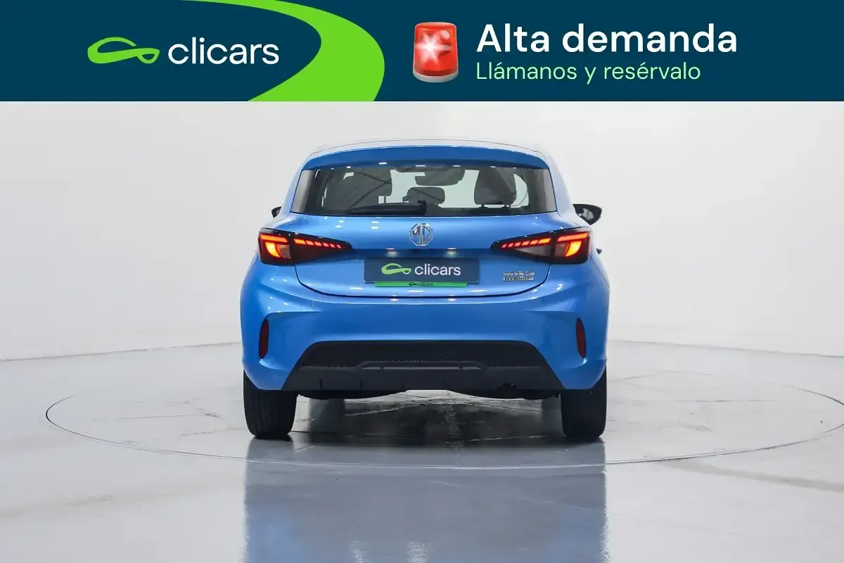 Usado MG MG3 Comfort 102 CV (75 kW) 2025 Azul Utilitario