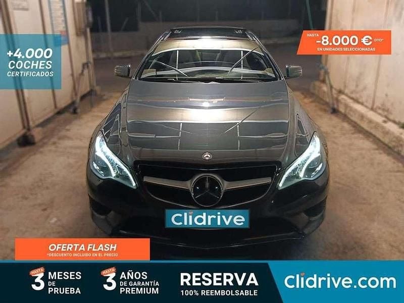 Usado Mercedes E220 170 CV (125 kW) 2014 Gris Coupe