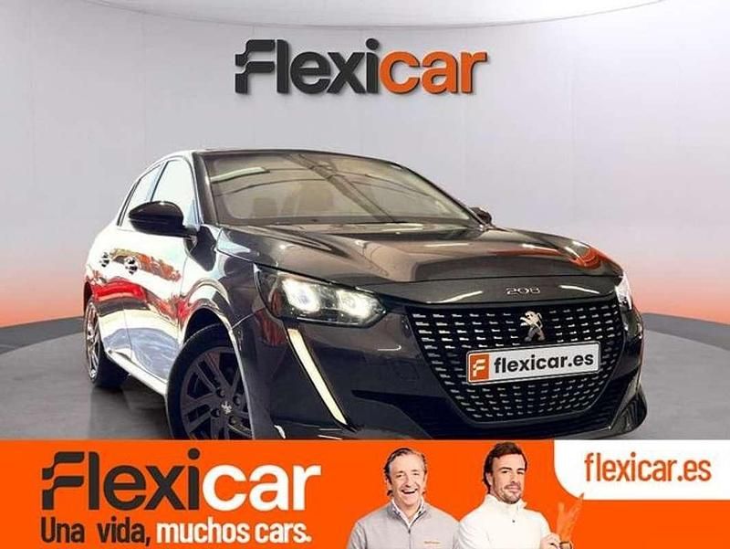 Usado Peugeot 208 Active 101 CV (74 kW) 2022 Gris Utilitario