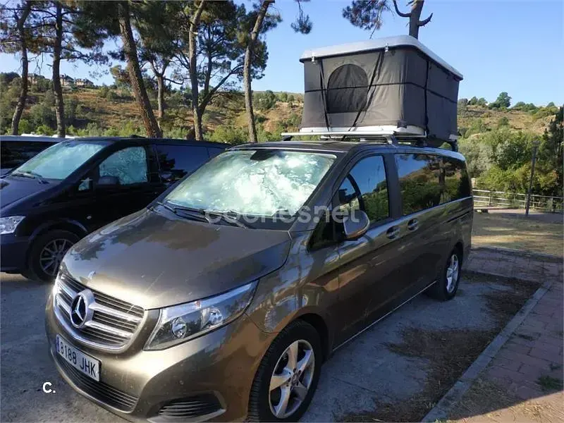 Usado Mercedes V220 163 CV (119 kW) 2015 Gris / plata Monovolumen