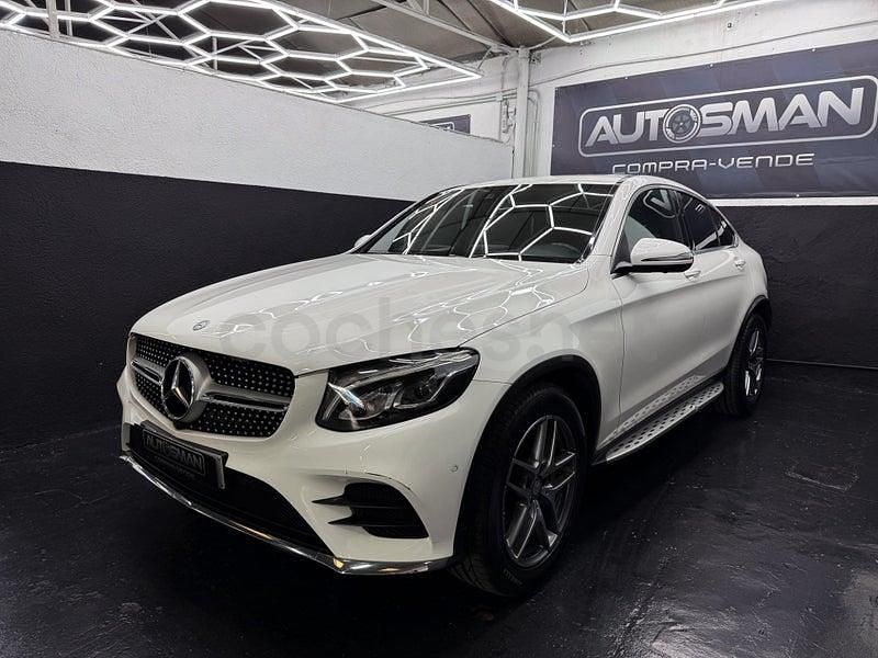 Usado Mercedes GLC220 170 CV (125 kW) 2016 Blanco Coupe