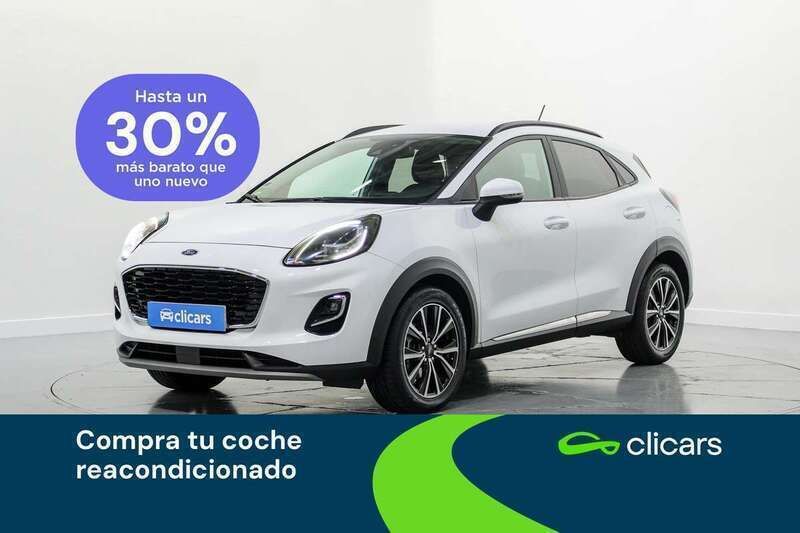 Blanco Usado 2021 Ford Puma Titanium SUV | 15.890 € (Buen precio) - Imagen 1/4