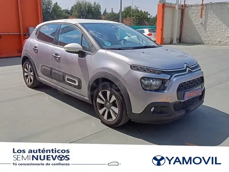Usado Citroën C3 PureTech 83 CV (61 kW) 2022 Gris / plata Utilitario