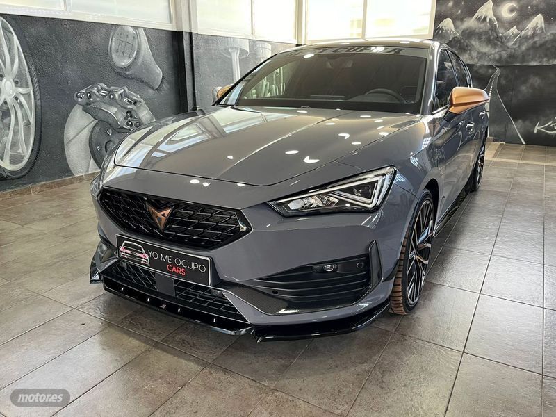 Usado Cupra Leon VZ 245 CV (180 kW) 2021 Gris Berlina