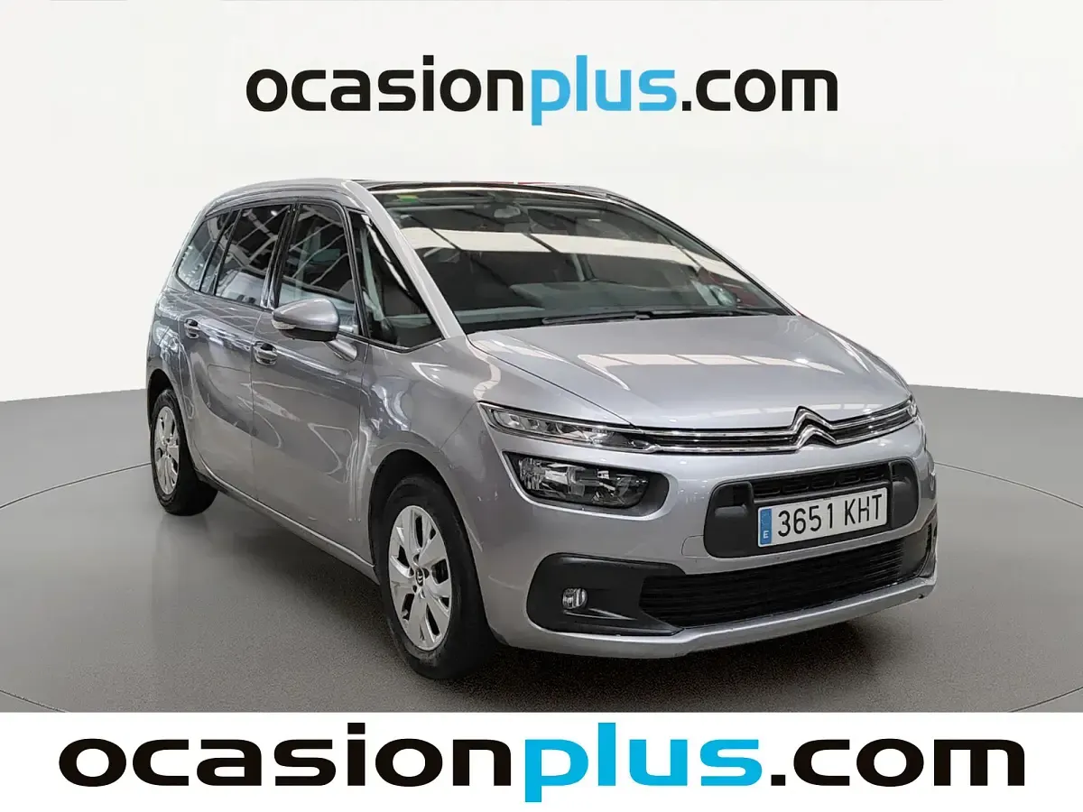 Usado Citroën Grand C4 Picasso Live 131 CV (96 kW) 2018 Gris Monovolumen