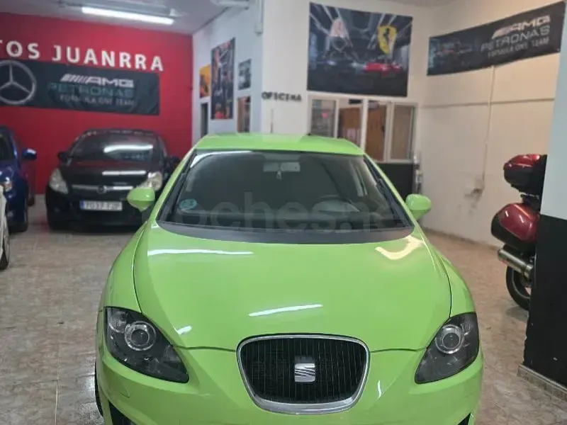 Brugt Seat Leon Sport 160 HK (117 kW) 2009 Grøn Hatchback