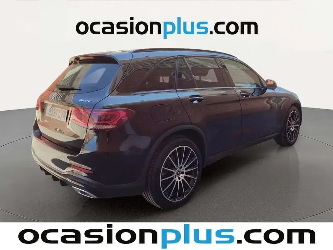 Usado Mercedes GLC200 AMG 163 CV (119 kW) 2022 Negro SUV