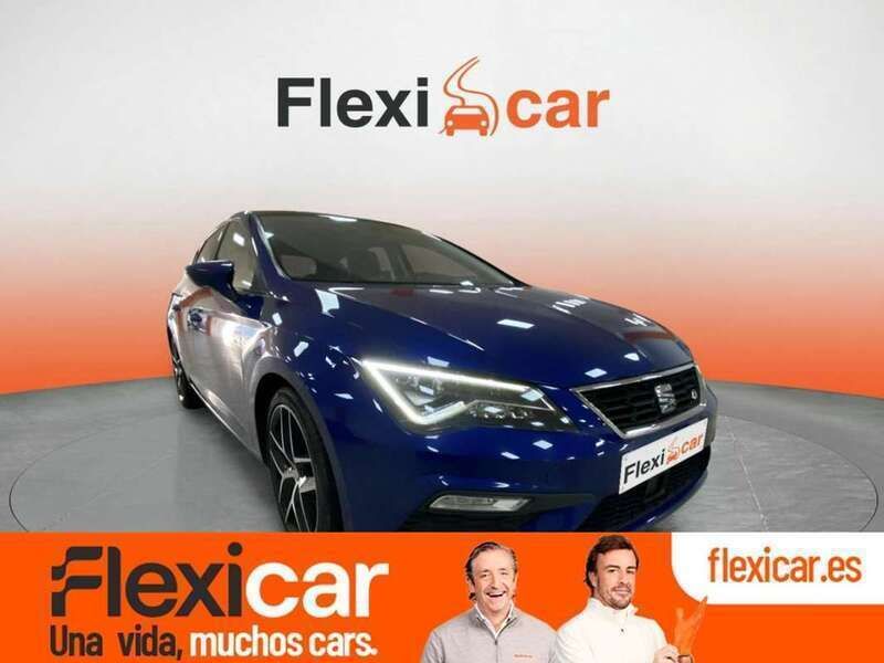 Azul Usado 2018 Seat Leon FR Berlina | 15.390 € (Precio justo) - Imagen 1/4