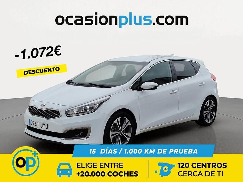 Blanco Usado 2017 Kia Ceed GT | 14.480 € (Precio justo) - Imagen 1/4