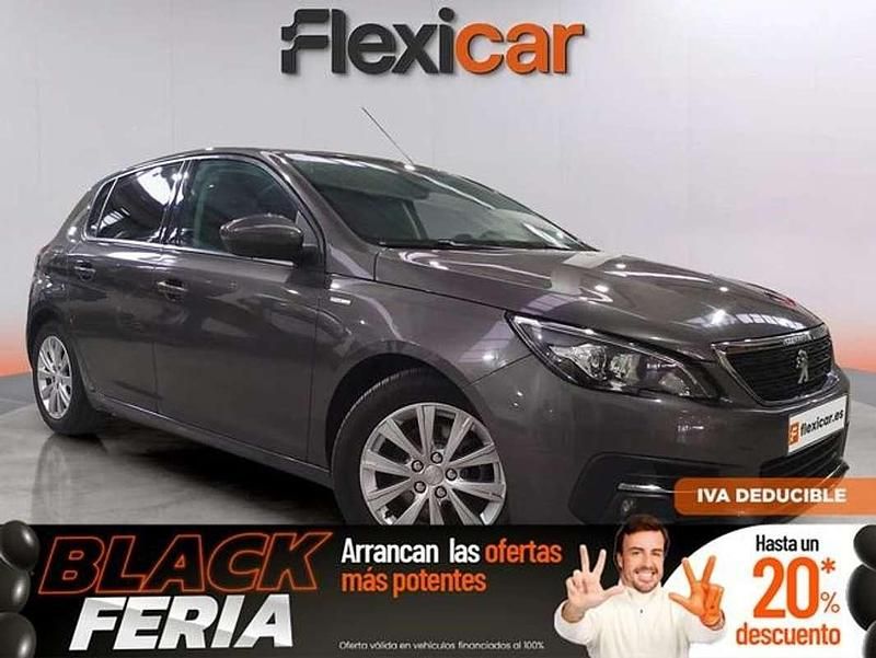 Gris Usado 2020 Peugeot 308 SW Allure Familiar | 8490 € - Imagen 1/4