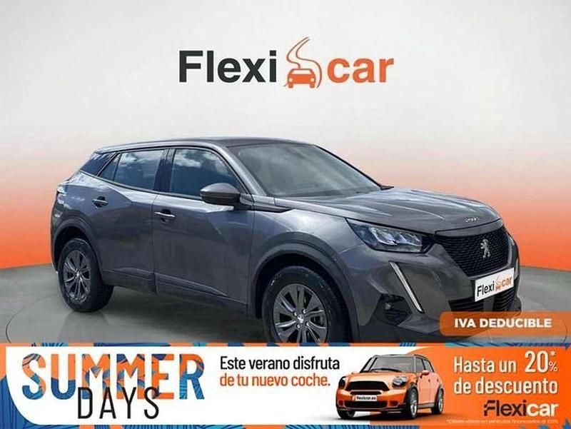 Gris Usado 2021 Peugeot 2008 Active SUV | 13.990 € (Super precio) - Imagen 1/4