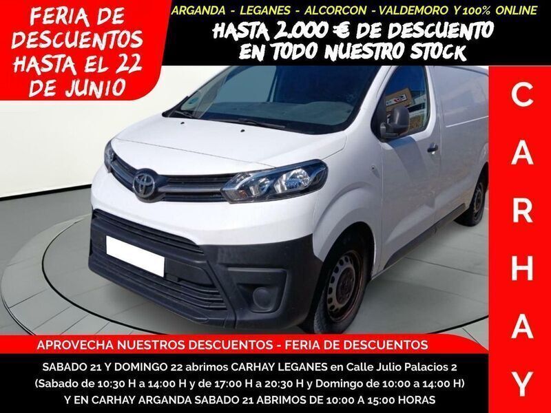 Blanco Usado 2019 Toyota Proace Business Edition Van | 18.890 € (Buen precio) - Imagen 1/4