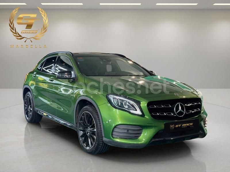 Usado Mercedes GLA220 177 CV (130 kW) 2017 Verde SUV