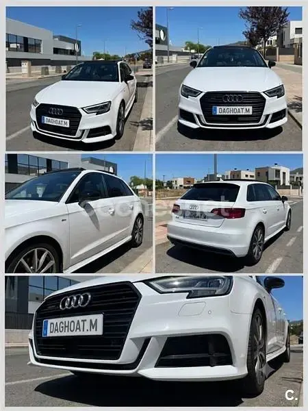 Usado Audi A3 Sport 150 CV (110 kW) 2016 Blanco Berlina