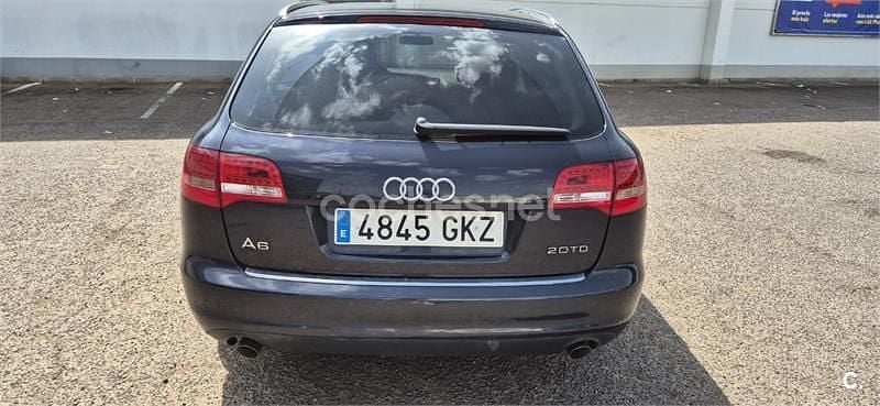 Usado Audi A6 170 CV (125 kW) 2009 Azul Familiar