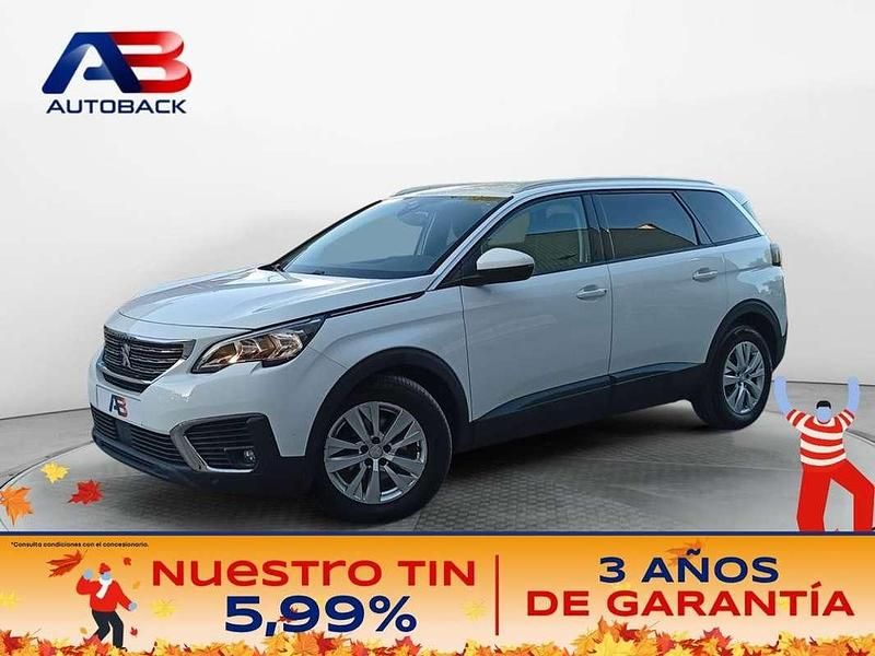 Blanco Usado 2019 Peugeot 5008 Active Monovolumen | 13.810 € (Super precio) - Imagen 1/2