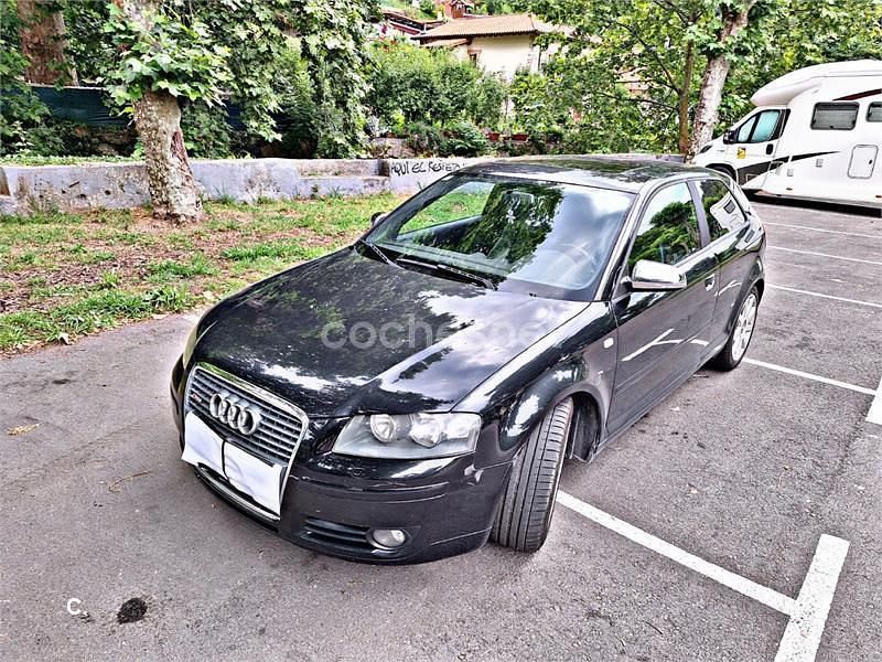 Usado Audi A3 Attraction 115 CV (84 kW) 2007 Negro Utilitario
