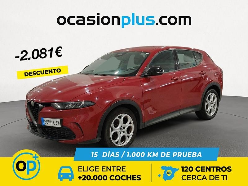 Rojo Usado 2022 Alfa Romeo Tonale Sprint SUV | 22.900 € (Un poco caro) - Imagen 1/4
