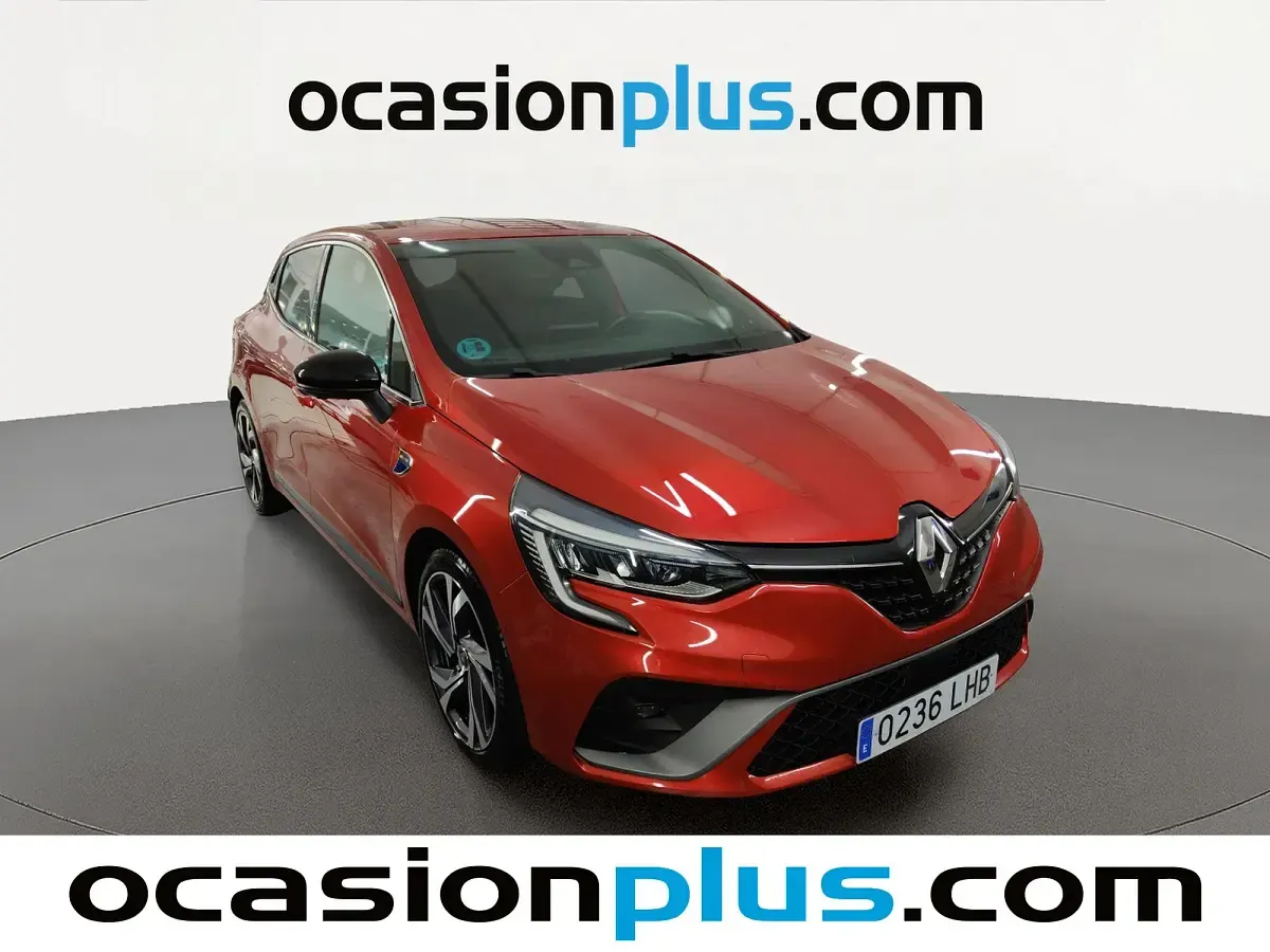 Usado Renault Clio V RS Line 131 CV (96 kW) 2020 Rojo Utilitario