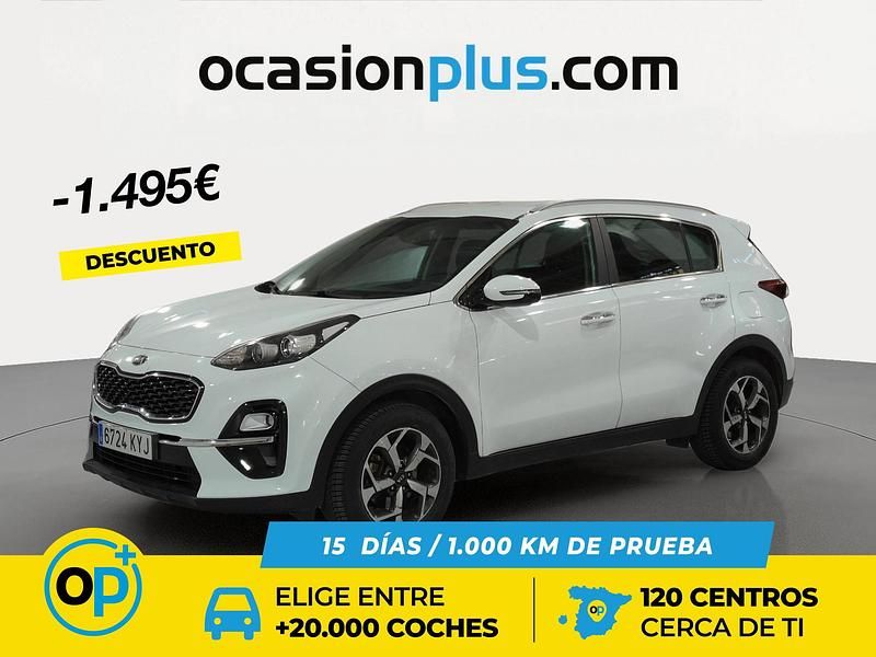 Blanco Usado 2019 Kia Sportage Plus SUV | 16.099 € (Precio justo) - Imagen 1/4