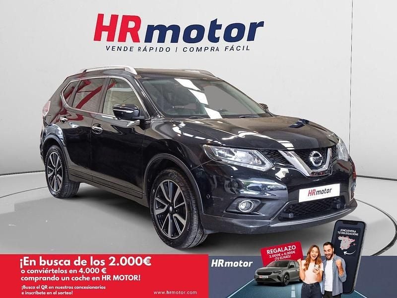 Negro Usado 2017 Nissan X-Trail Tekna SUV | 15.490 € (Precio justo) - Imagen 1/4