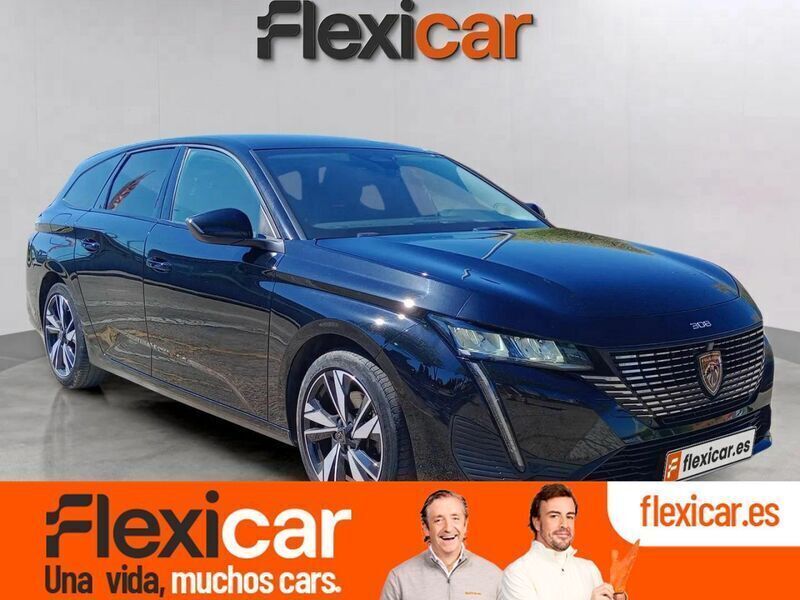 Negro Usado 2022 Peugeot 308 Allure Familiar | 18.790 € (Precio justo) - Imagen 1/4