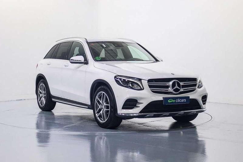 Usado Mercedes GLC250 204 CV (150 kW) 2016 Blanco SUV