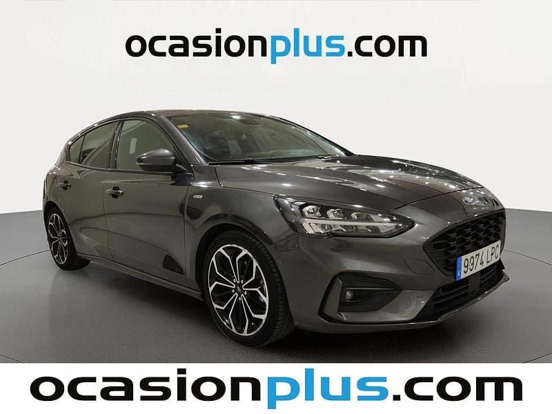 Usado Ford Focus ST-Line 125 CV (91 kW) 2021 Gris Utilitario