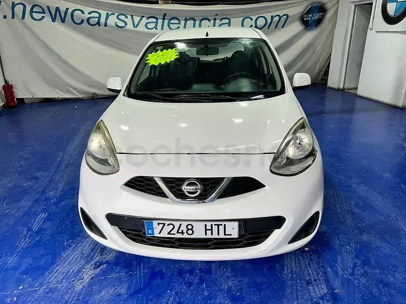Usado Nissan Micra 80 CV (58 kW) 2013 Blanco Utilitario