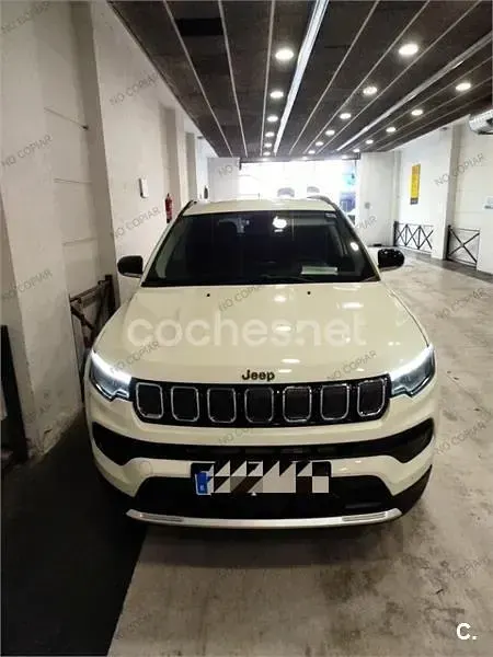 Usado Jeep Compass Limited 130 CV (95 kW) 2022 Blanco SUV