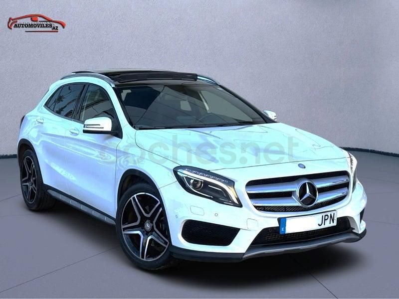 Usado Mercedes GLA220 AMG line 177 CV (130 kW) 2016 Blanco SUV