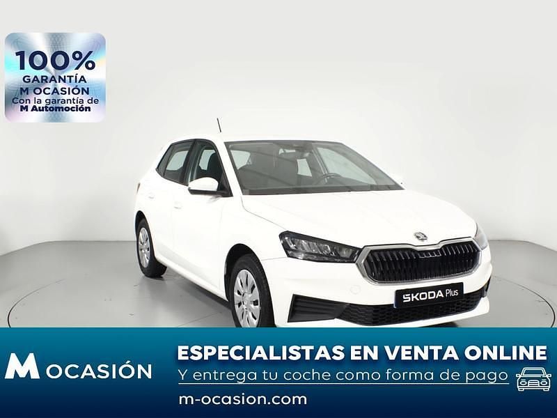 Usado Skoda Fabia Active 95 CV (69 kW) 2022 Blanco Utilitario