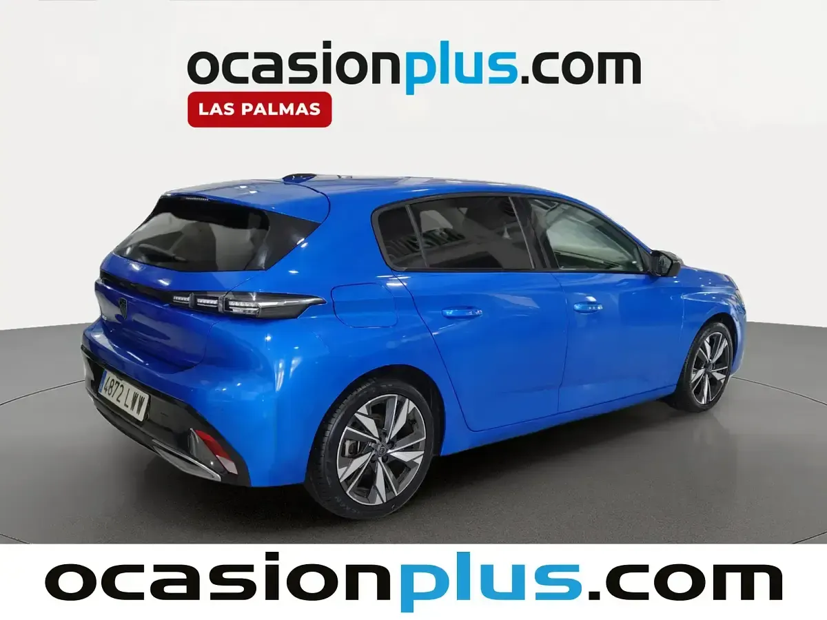 Usado Peugeot 308 Allure 130 CV (95 kW) 2022 Azul Berlina