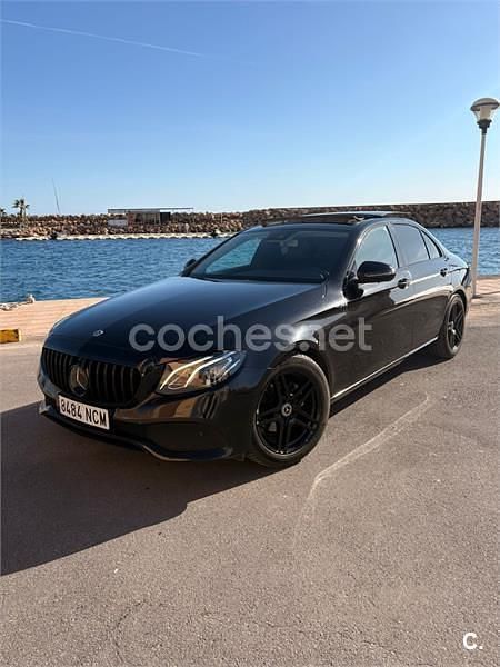 Usado Mercedes E220 194 CV (142 kW) 2018 Negro Berlina