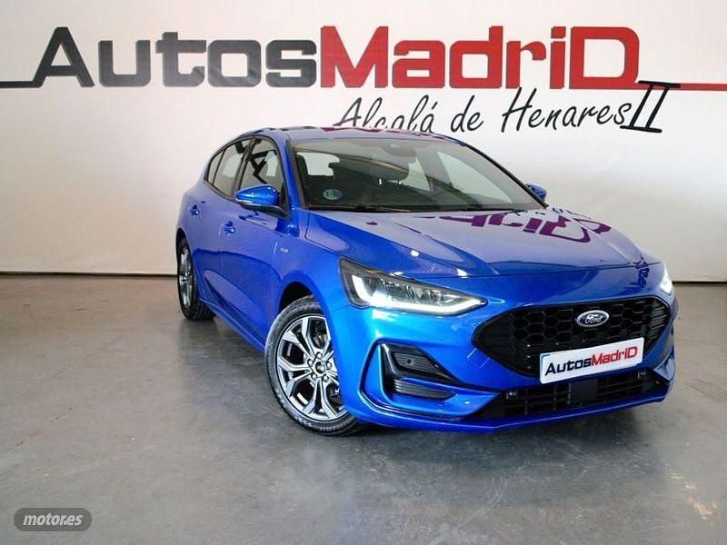 Azul Usado 2023 Ford Focus ST-Line Berlina | 17.990 € (Precio justo) - Imagen 1/4