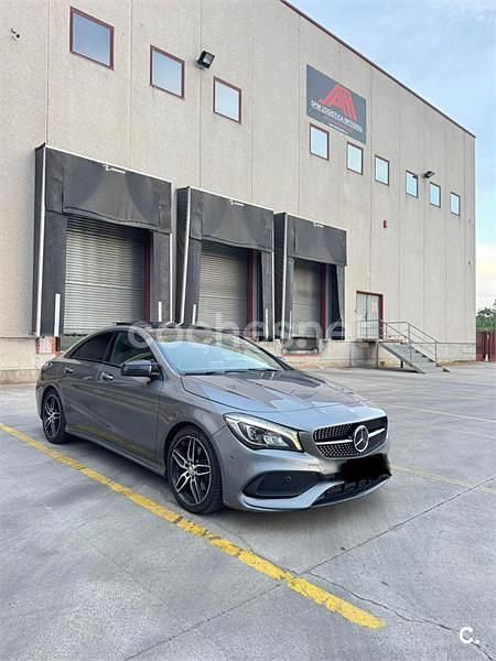 Gris / plata Usado 2018 Mercedes CLA220 Berlina | 18.900 € (Buen precio) - Imagen 1/4