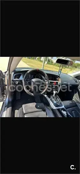 Usado Audi A5 240 CV (176 kW) 2009 Gris / plata Coupe