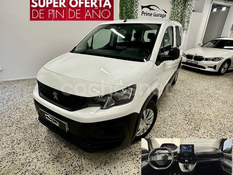 Blanco Usado 2022 Peugeot Rifter Active Monovolumen | 13.990 € (Buen precio) - Imagen 1/4