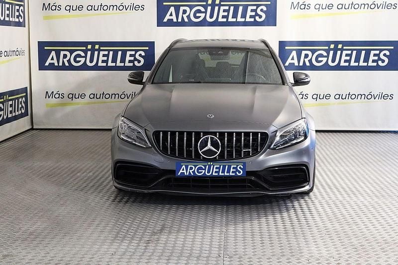 Usado Mercedes C63S AMG AMG 510 CV (375 kW) 2019 Gris Familiar
