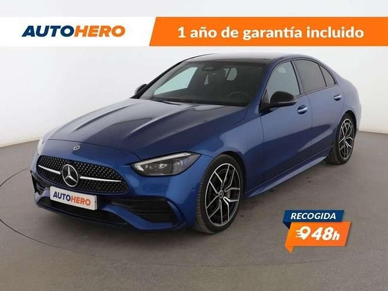 Azul Usado 2022 Mercedes C300e AMG line Berlina | 43.332 € - Imagen 1/3
