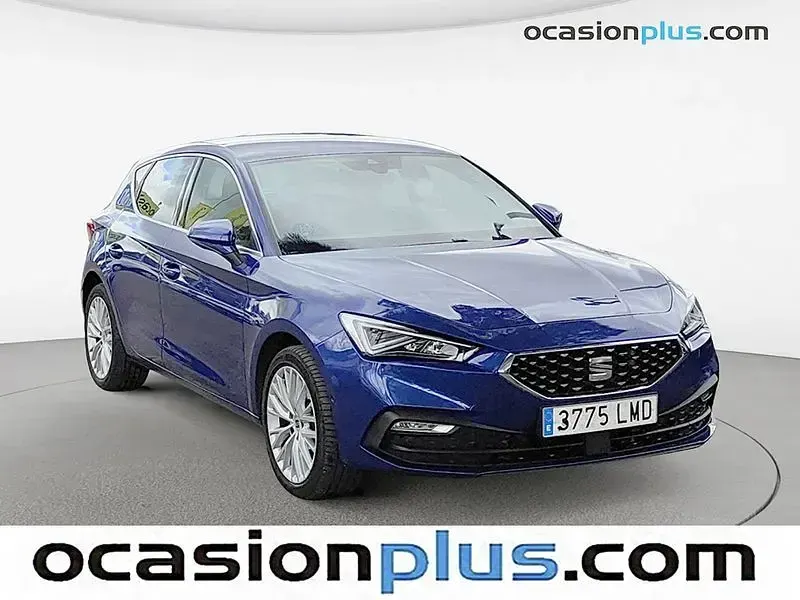 Używany Seat Leon XCELLENCE 204 KM (150 kW) 2021 Niebieski Hatchback