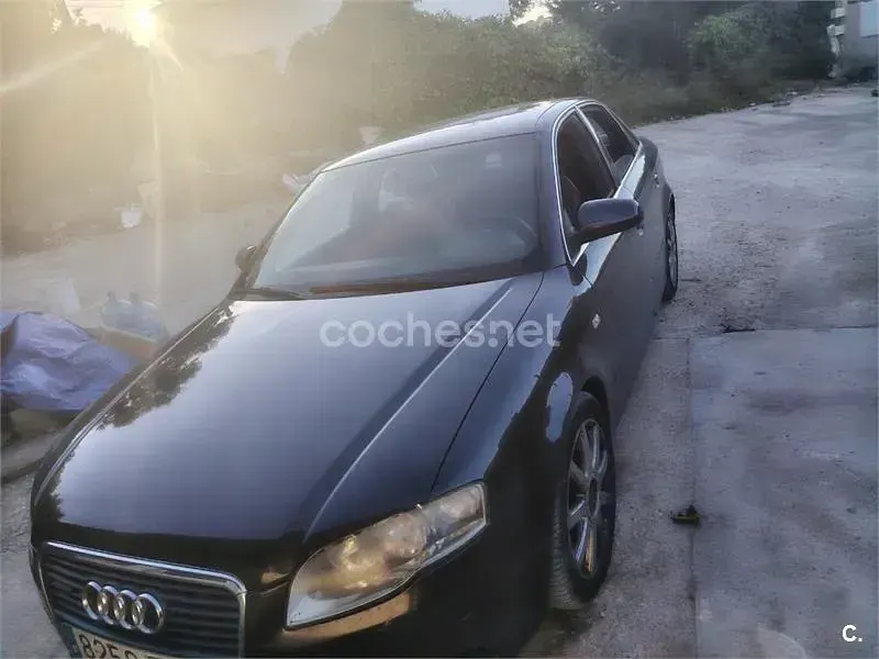 Usado Audi A4 S-Line 140 CV (102 kW) 2007 Negro Berlina