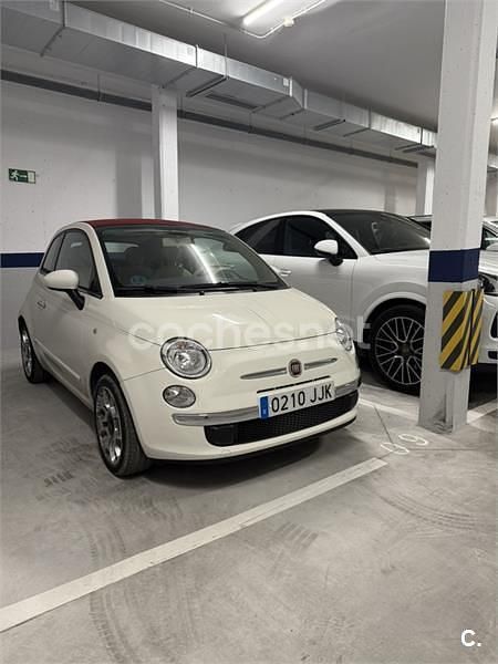 Blanco Usado 2014 Fiat 500C S Descapotable | 10.500 € (Precio justo) - Imagen 1/3