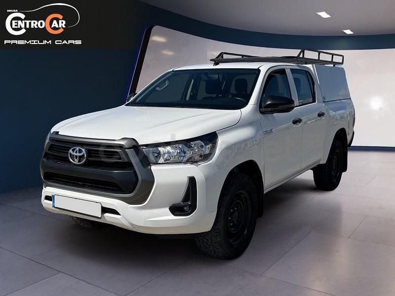 Usado Toyota HiLux 150 CV (110 kW) 2021 Blanco Pickup/Camioneta