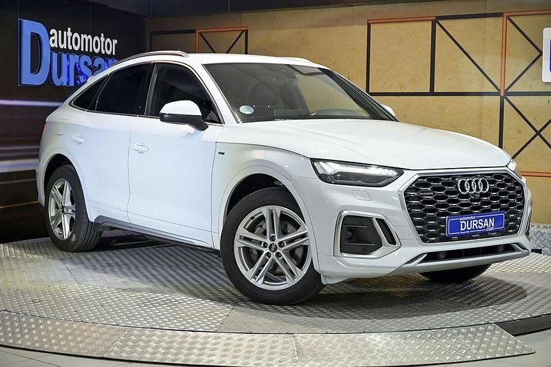 Usado Audi Q5 S-Line 204 CV (150 kW) 2022 Blanco SUV