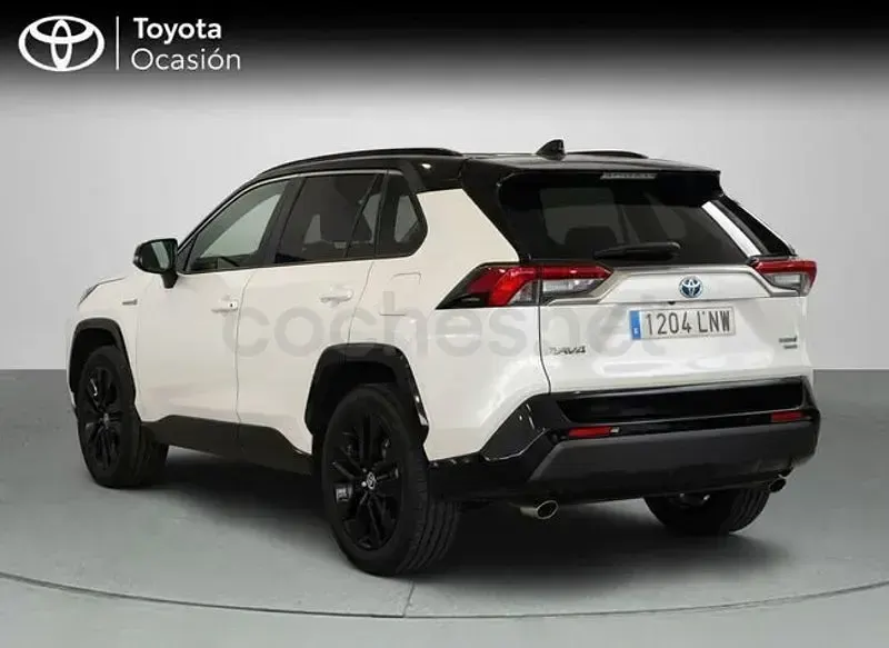 Usado Toyota RAV4 Hybrid Style 222 CV (163 kW) 2021 Blanco SUV