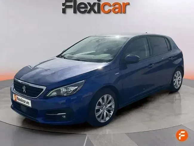 Usado Peugeot 308 130 CV (95 kW) 2019 Azul Berlina