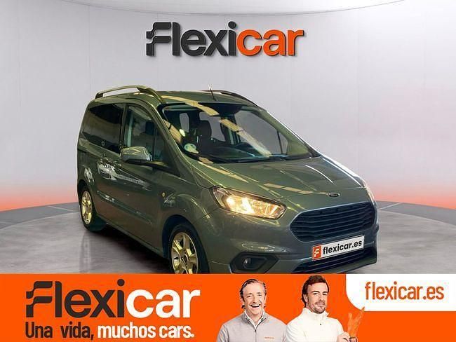 Gris Usado 2019 Ford Tourneo Courier Ambiente Monovolumen | 12.390 € (Precio justo) - Imagen 1/4
