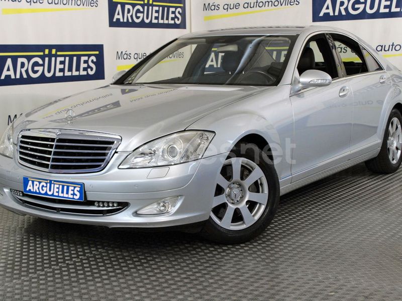 Gris / plata Usado 2007 Mercedes S500 Berlina | 17.990 € (Un poco caro) - Imagen 1/4